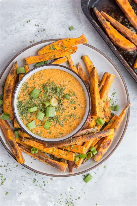 Maybe you would like to learn more about one of these? Crispy Baked Sweet Potato Fries with Chipotle Dipping Sauce - The Roasted Root in 2020 (With ...
