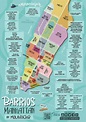 Mapa de Manhattan detallado. Planning por zonas. - Mola Viajar