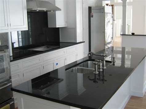 Pictures Of Kitchens With Black Granite Countertops Lemonwho
