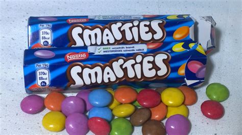 Smarties Nestlé Smarties Unboxing Many Colorful Candy 聪明豆lentilky سمارتيز Youtube