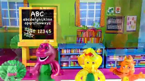 Barney And Friends Classroom Play Doh Alphabet And Colors Episode
