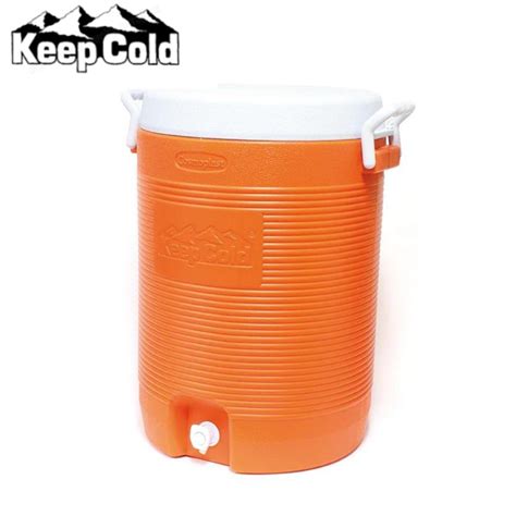 Cooler Keepcold Beverage Ltr Orange Compleat Angler Camping World