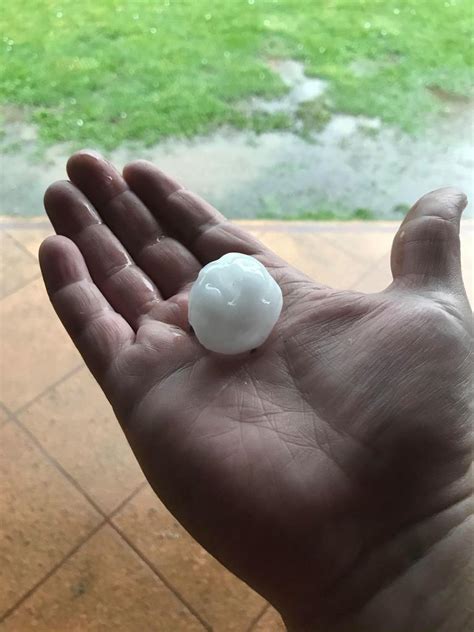 Brisbane Weather Hail Wild Storm Smashes Southeast Queensland Daily