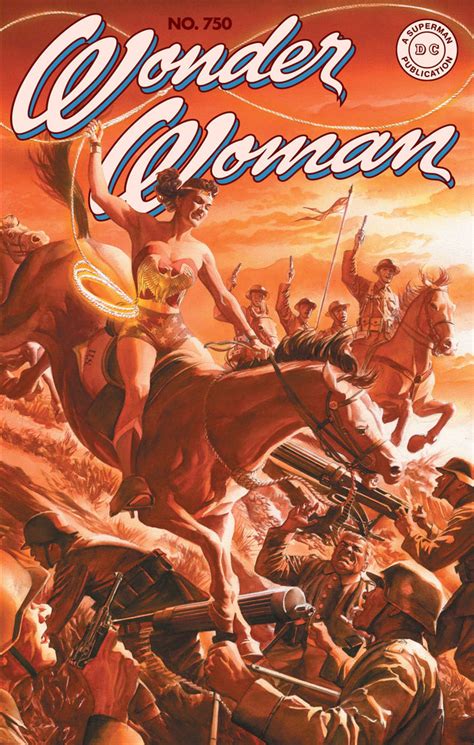 Wonder Woman 750 Alex Ross Homage Variant Alex Ross Art