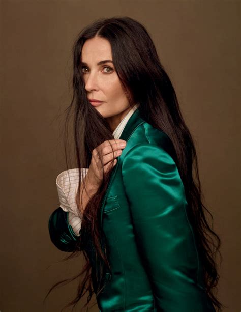 Tips on talking coronavirus with your kids. DEMI MOORE in Vogue Magazine, Spain May 2020 - HawtCelebs
