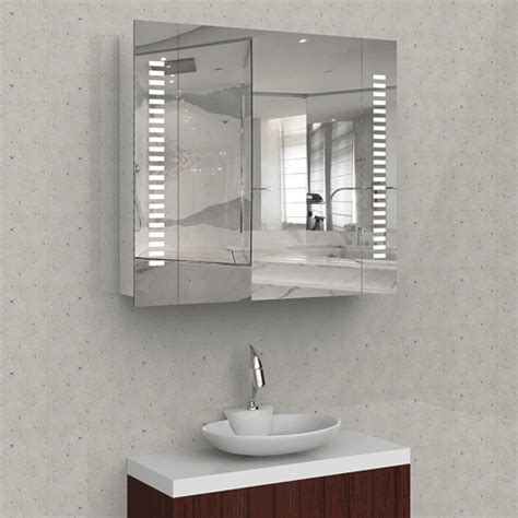 Led Bathroom Mirror Cabinet Liteharbor Lighting