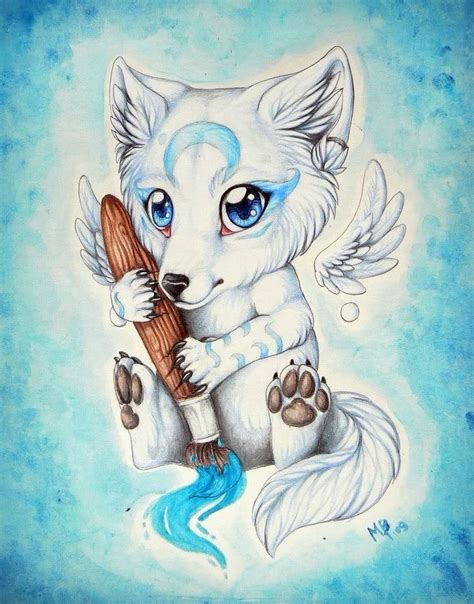 Cute wolf in another 21 new icons, perfect for planners and chore charts! Pin by Julia Oude Nijeweme on Animal art in 2020 | Cute ...