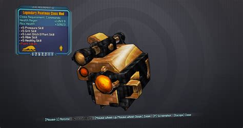 It's not the only right solution, nor do i claim this to be. Legendary Pointman Class Mod » Borderlands 2 » MentalMars