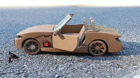 How To Make A Model Car Out Of Cardboard
