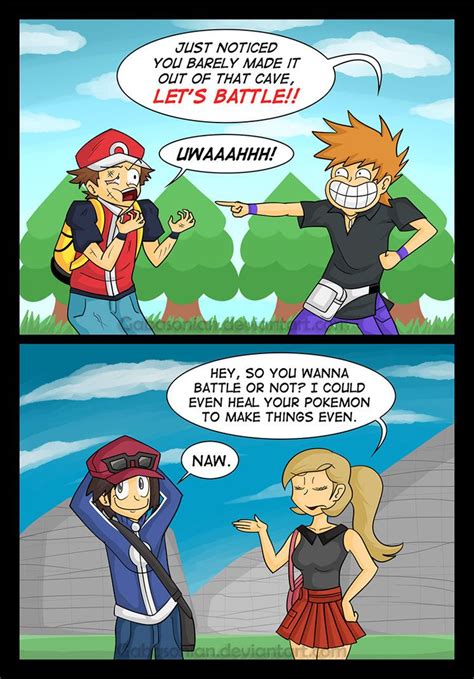25 Hilarious Pokémon Red And Blue Fan Comics That Will Make Any Player Say “same”