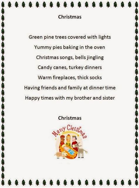 Famous Christmas Poems For Kids Free Quotes Poems