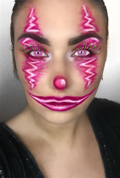 Neon Clown Amazing Halloween Makeup Halloween Makeup Looks