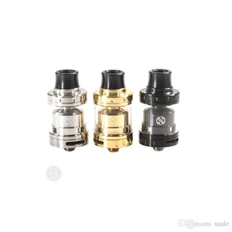Augvape Merlin Mini Rta 2ml Capacity Tank Atomizer With 2 Replaceable