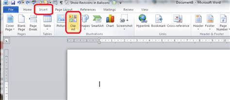 How Do I Insert Clip Art In Word 2007 2010 And 2013 And Other