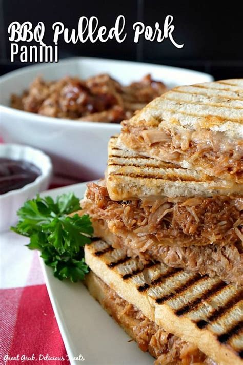 Bbq Pulled Pork Panini Recipe With Helpful Cooking Tips