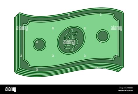 Stack Of Money Dollar Banknotes 3d Icon Currency Symbol Vector