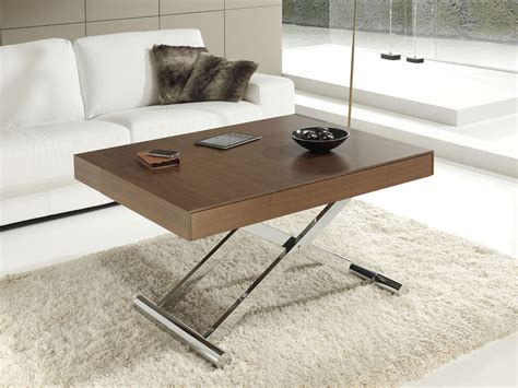 Después de colocar un juego de sofás, es posible que la habitación aún carezca sobre la capacidad para constituir la elegancia. Mesa centro elevable activa manual indesan 115x65