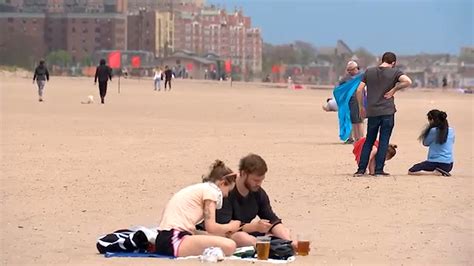 Nyc Beaches Open For Holiday Weekend No Swimming Allowed Video
