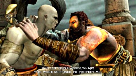 Kratos Vs His Brother Deimos Final Boss Fight Scene God Of War 4k