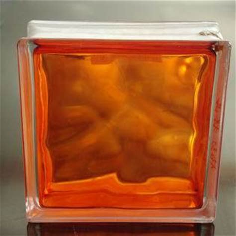 In excess of 50 ft (15.24 m)) that could not be accomplished with the blocks alone. China Inner Orange Glass Blocks - China Glass Block, Glass ...