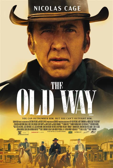 Trailer For Nicolas Cages Very First Western Revenge Thriller The Old