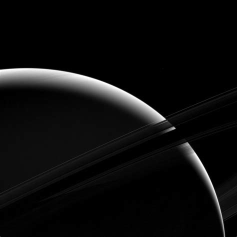 Dark Side Of Saturns Rings Revealed By Cassini Spacecraft Space