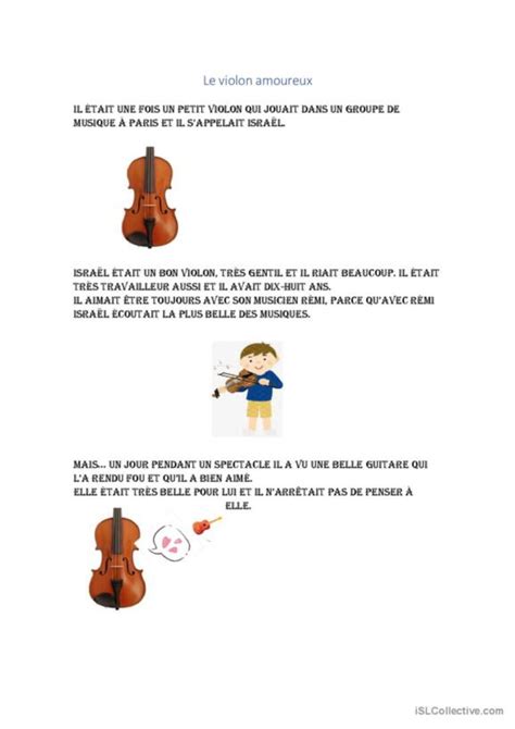 17 instruments français fle fiches pedagogiques pdf and doc