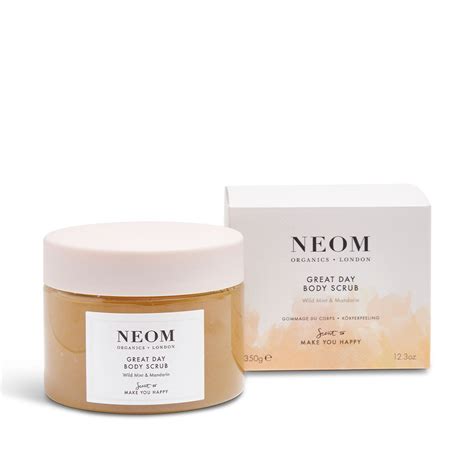 Neom Body Scrub Great Day Plaisirs Wellbeing And Lifestyle Products Gifts