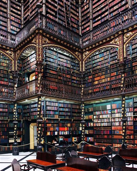 The Royal Portuguese Cabinet Of Reading In Rio Will Pretty Much