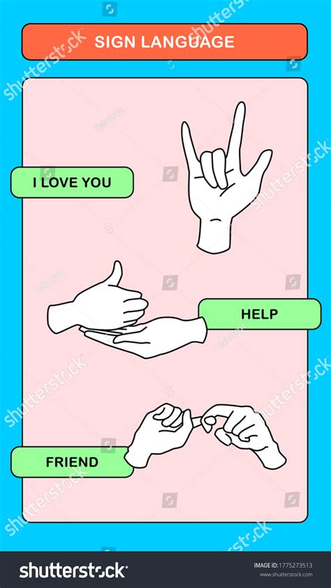 6706 Hello Sign Language Images Stock Photos And Vectors Shutterstock
