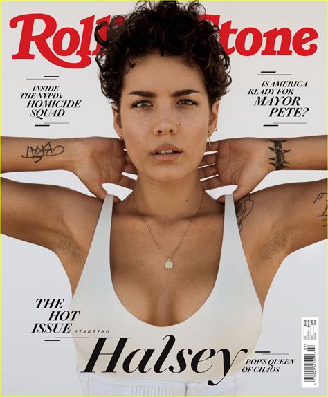 Halsey Gets Real On The Cover Of Rolling Stones Hot Issue Photo