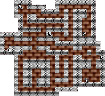 Dragon Warrior Cave Maps