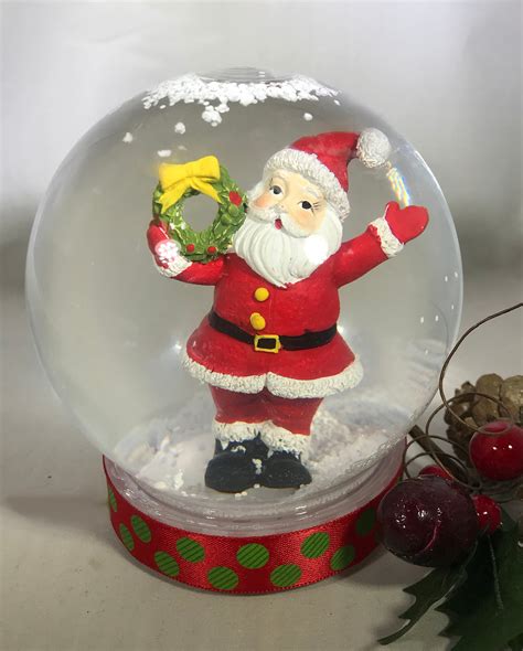 Personalized Shatterproof 4 Christmas Snow Globe