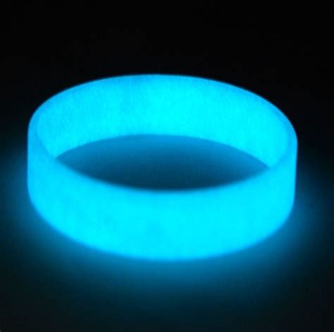 Glow In The Dark Bracelet/glow Silicone Bracelet/silicone Fluorescent ...