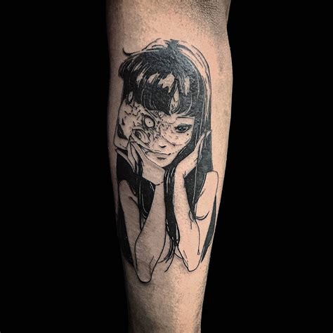 Tomie Junji Ito Tattoo Done By Me Ray Vazquez Private Studio In Los