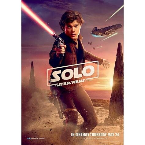 Pôster 21 Han Solo Uma História Star Wars 2018 Elo7