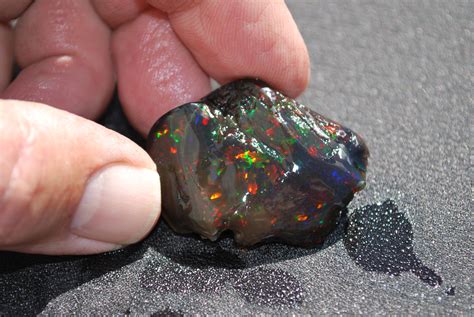 Mining — Rainbow Ridge Opal Mine