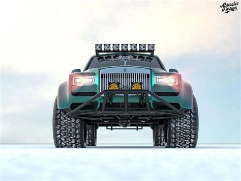 This Rolls Royce Cullinan Suv Concept Is An Arctic Off Road Dream