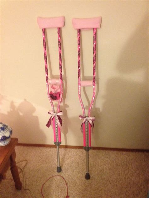 17 Best Images About Decorate Crutches Ideas On Pinterest A Well