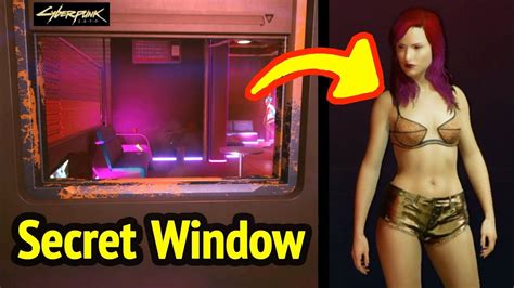 Secret Dollhouse Window In Cyberpunk 2077 Return To Clouds And Get Sexy Clothes Youtube