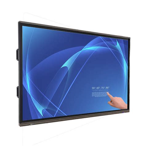 Eco Friendly 75 Inch Interactive Flat Panel Lcd Touch Display Touch