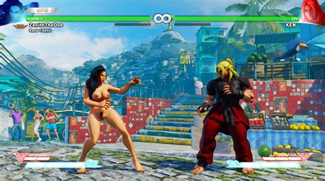 Street Fighter V Nude Mods R Mika Laura Sankaku Complex