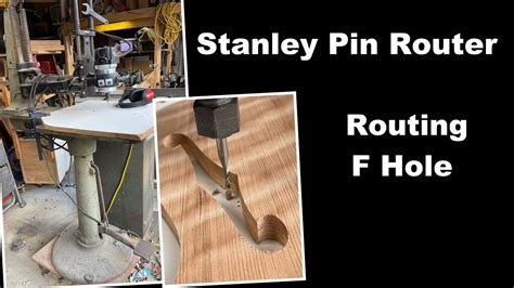 F Hole Routing With An Overarm Router Worlds Greatest Tool Youtube