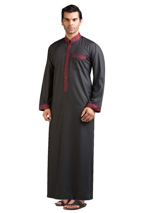 Buy Hussn Mens Thobekaftan Kamani Islamic Clothing Jubba For Men Muslim Thobes Online At