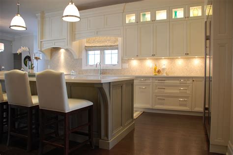 Kddi Elegant Kitchen White Cabinetrycounterstools Painted Island