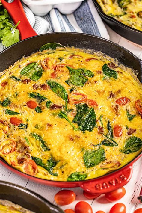 Basic Baked Frittata Recipe Plus Variations The Stay At Home Chef