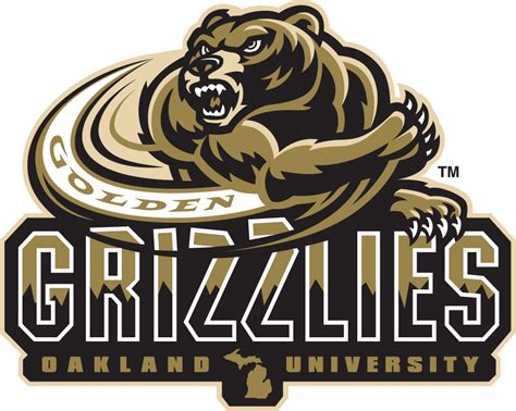 Oakland Golden Grizzlies Alternate Logo NCAA Division I N R NCAA N
