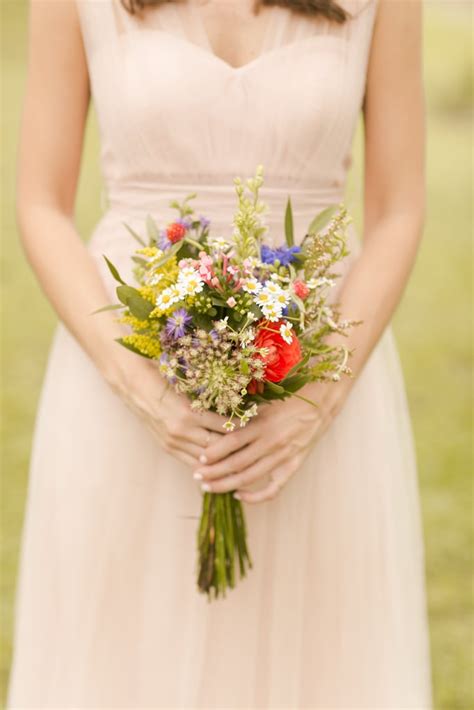 Wildflower Bridesmaid Bouquets Camp Wedding Ideas Popsugar Love