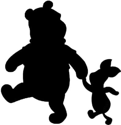 Pooh And Piglet Free Svg And Pgn File No Conversion Craft Diy Disney