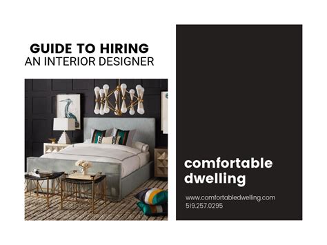 Guide To Hiring An Interior Designer Comfortable Dwelling